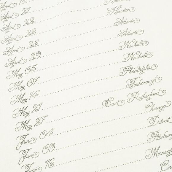 GRACIE ABRAMS The Eras Tour Good Riddance Long Sleeve Tee 2024 New w/o Tag SOO - Picture 5 of 12